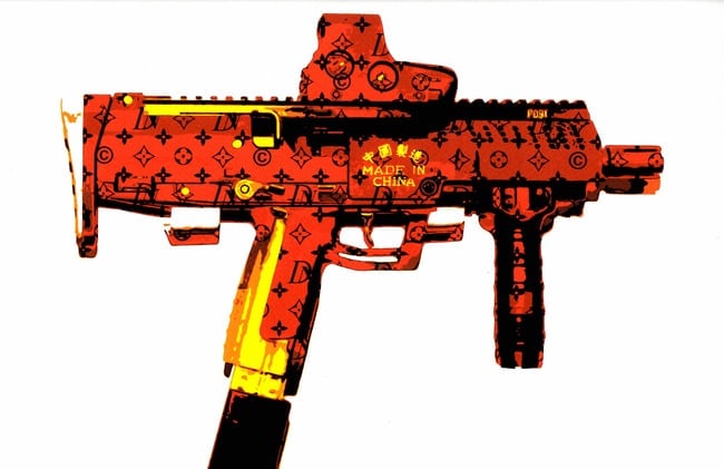 LARGE Signed Graffiti Pop Art Print Death NYC: LARGE Signed Graffiti Pop Art Print Death NYC Ltd Ed size:12 x 17.Paper: Fine art 300 gsm paper.Certificate of Authenticity signed by DEATH NYC Collection.WE OFFER IN-HOUSE SHIPPING VIA USPS PRIORITY