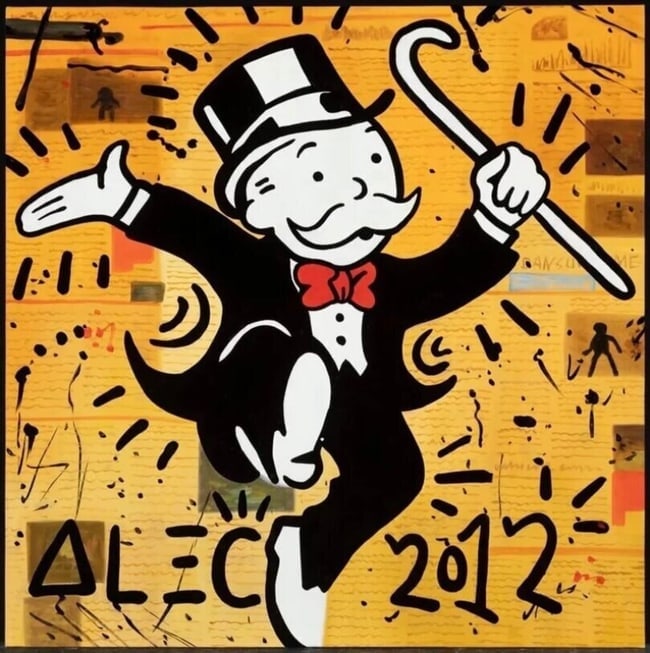 Alec Monopoly Pop Art Print (1 of 2)