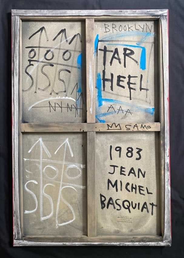 Jean Michel Basquiat Large Painting Fits Basquiat 1983 Brooklyn - 7