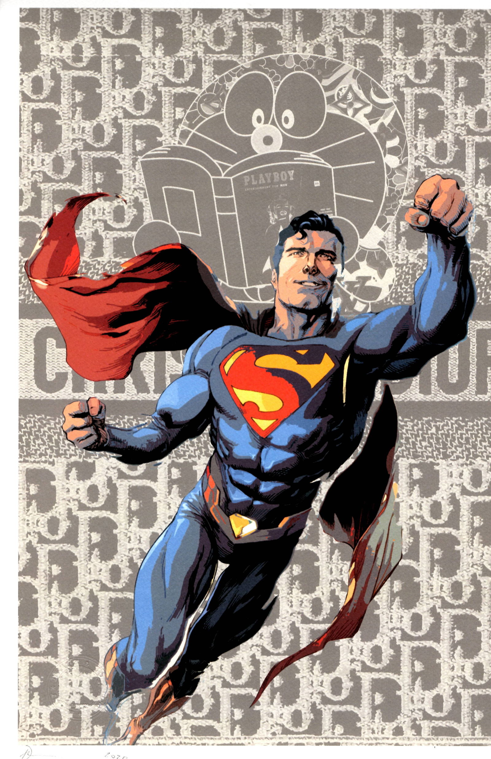 LARGE Signed Graffiti Pop Art Print Death NYC (1 of 1)