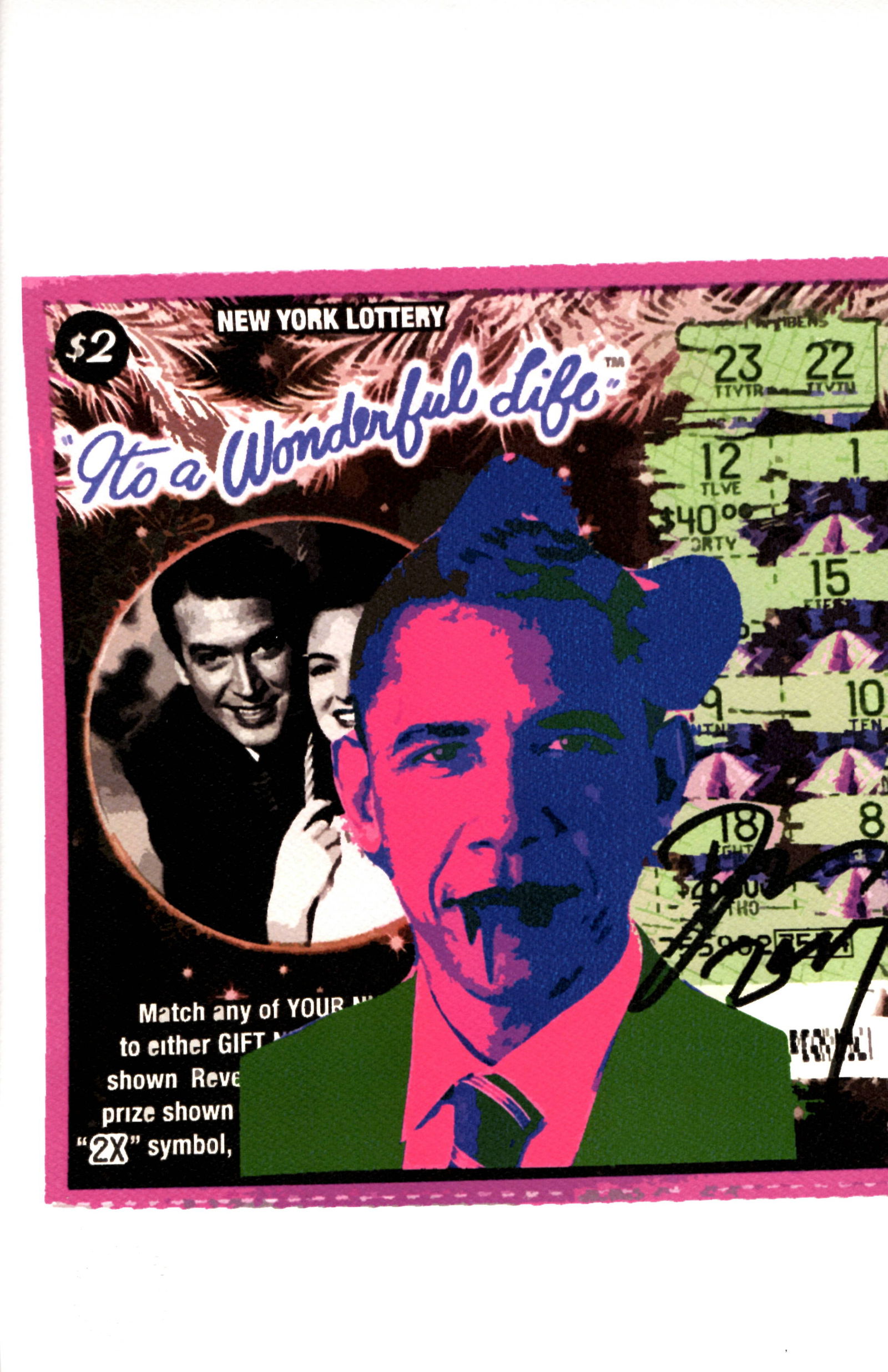 LARGE Signed Graffiti Pop Art Print Death NYC (1 of 1)