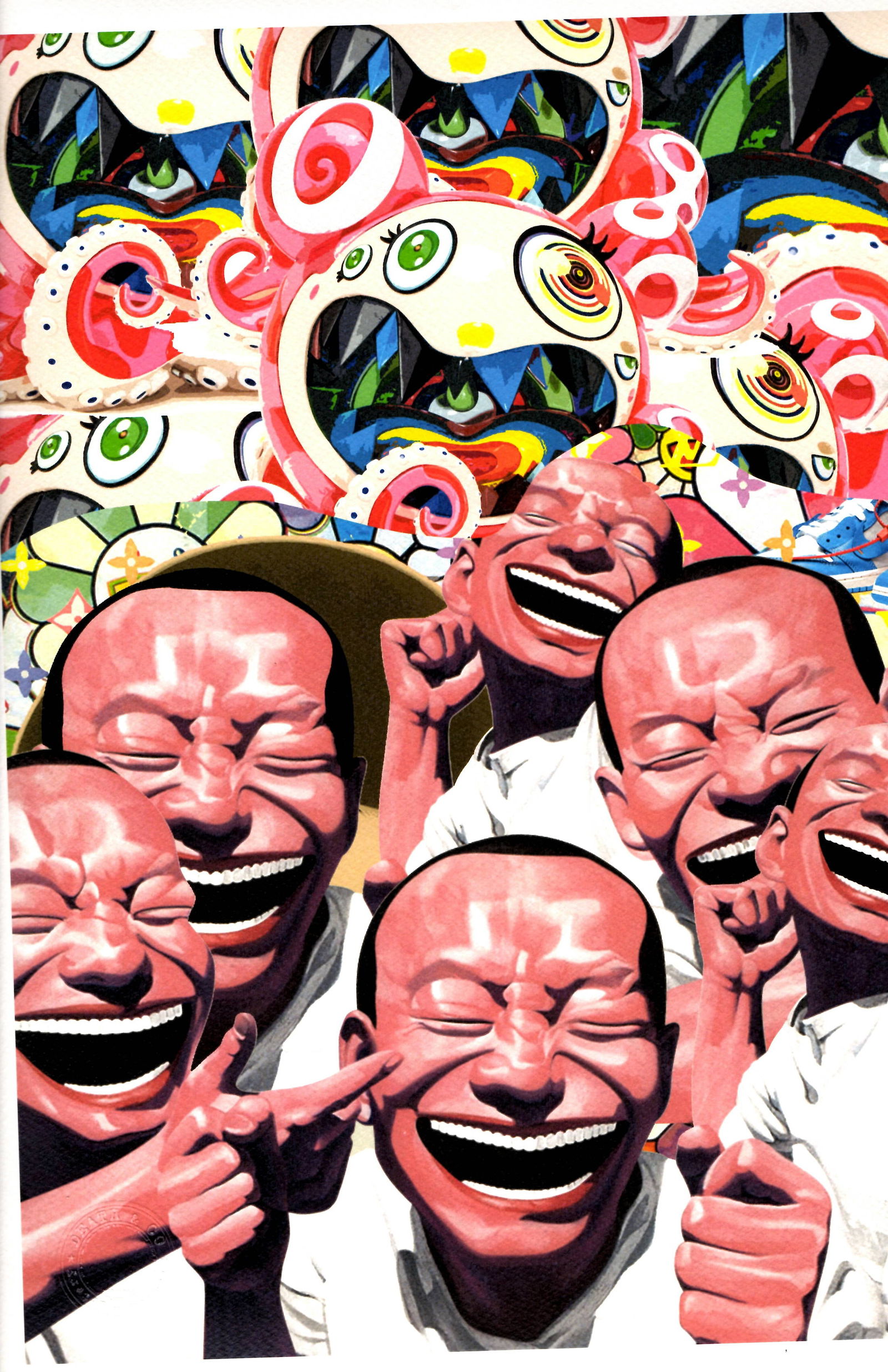 LARGE Signed Graffiti Pop Art Print Death NYC (1 of 1)