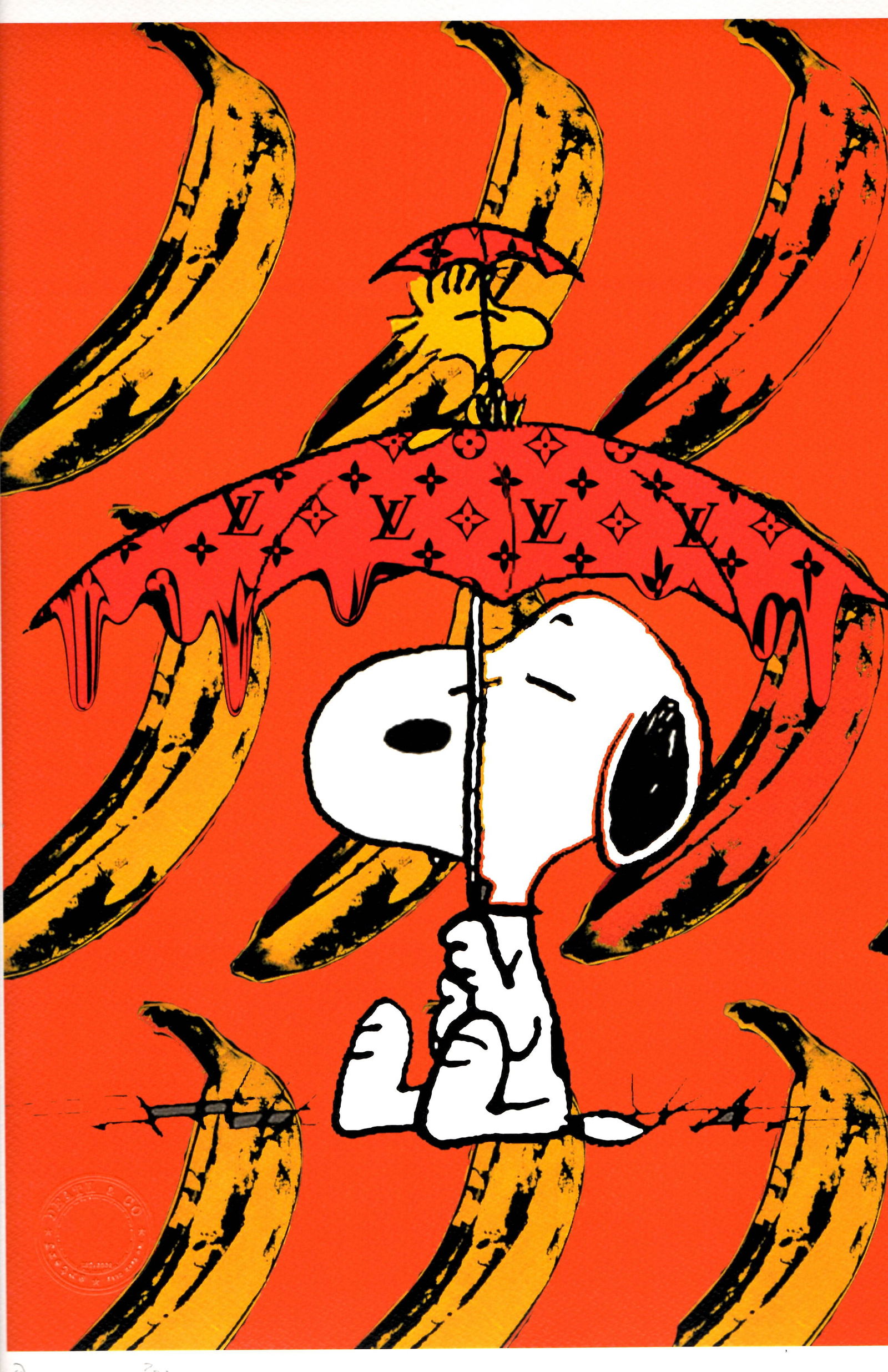 LARGE Signed Graffiti Pop Art Print Death NYC: LARGE Signed Graffiti Pop Art Print Death NYC Ltd Ed size:12 x 17.Paper: Fine art 300 gsm paper.Certificate of Authenticity signed by DEATH NYC Collection.WE OFFER IN-HOUSE SHIPPING VIA USPS PRIORITY