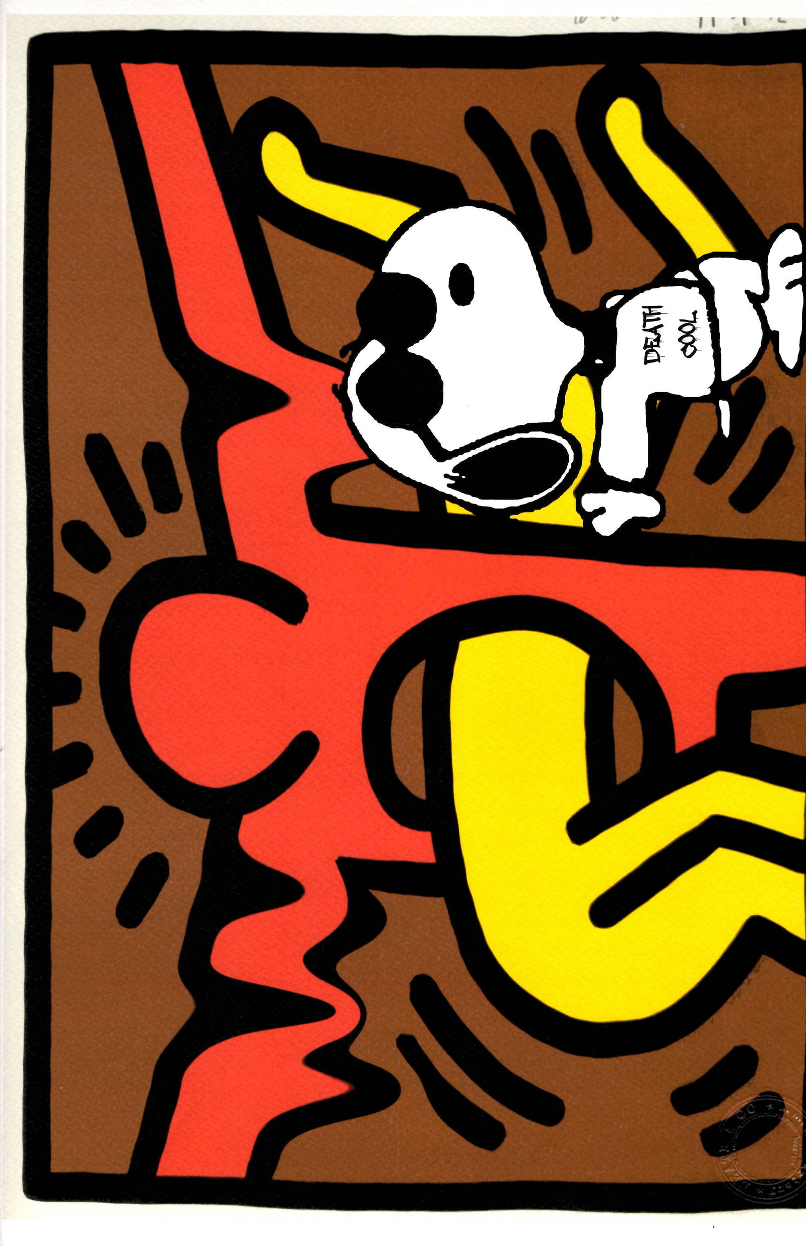 LARGE Signed Graffiti Pop Art Print Death NYC (1 of 1)