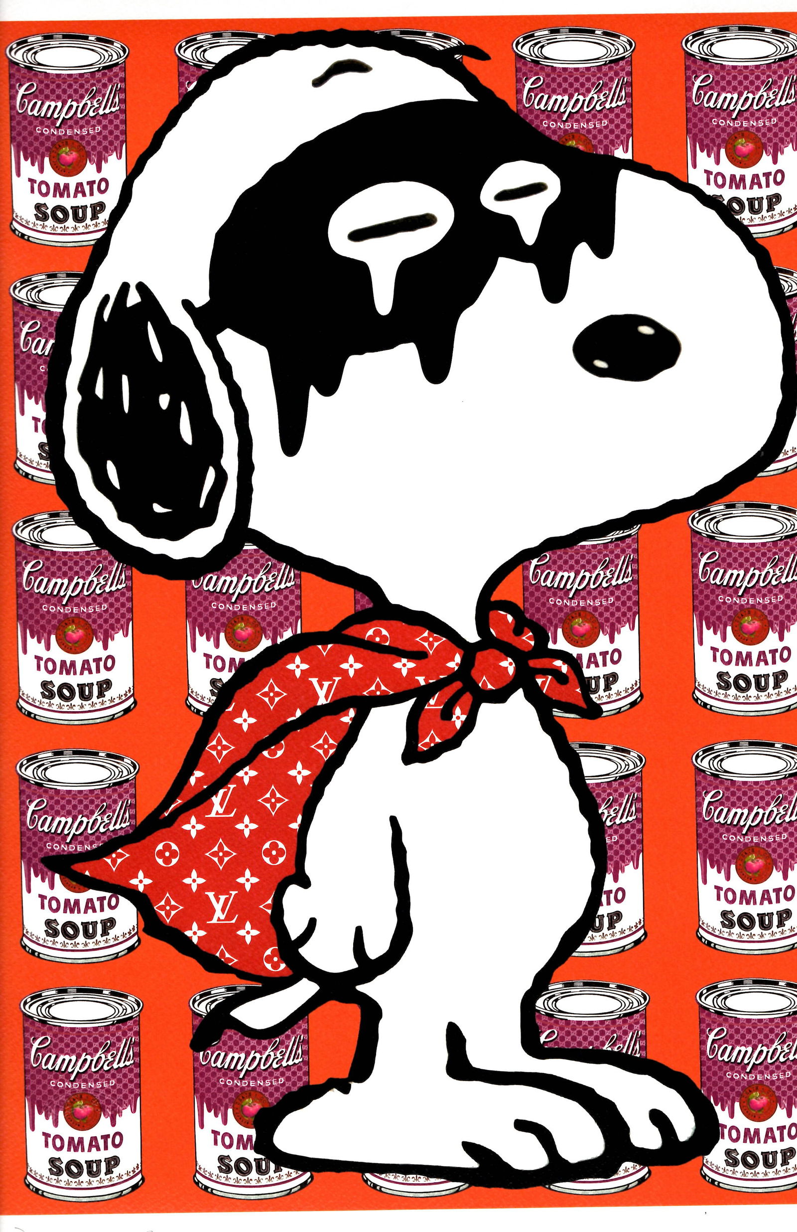 LARGE Signed Graffiti Pop Art Print Death NYC (1 of 1)