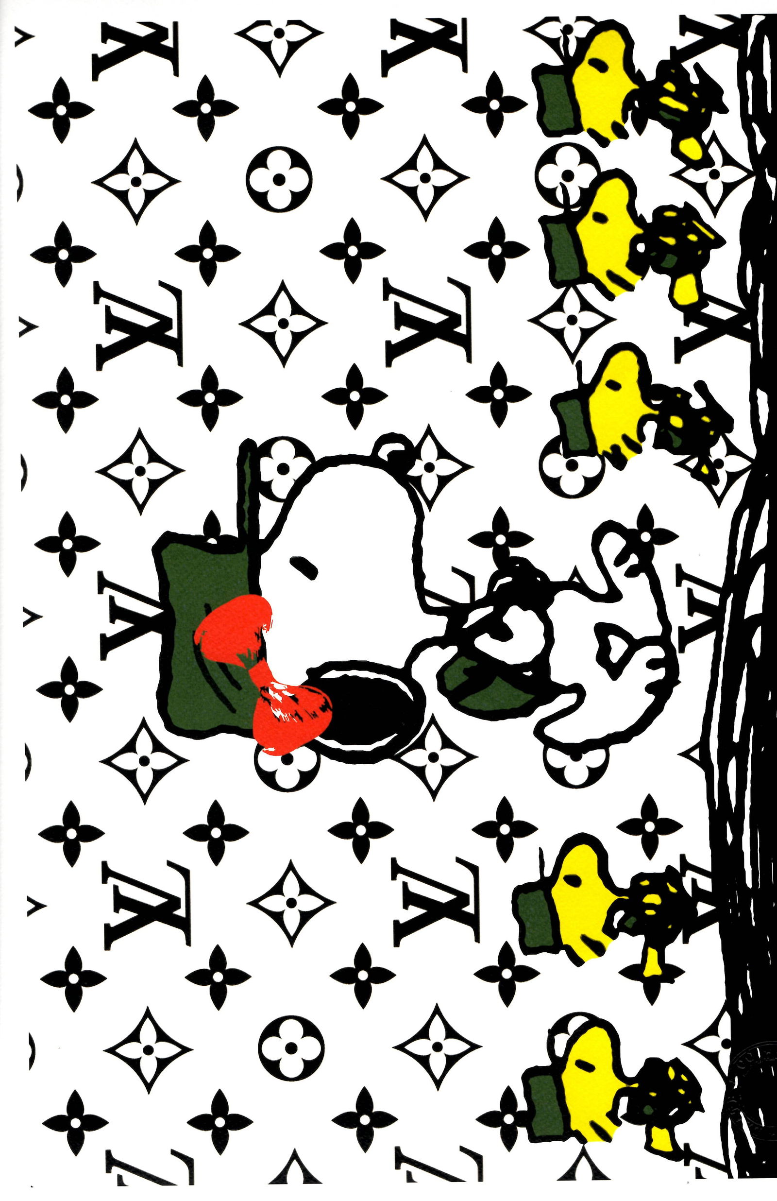 LARGE Signed Graffiti Pop Art Print Death NYC (1 of 1)