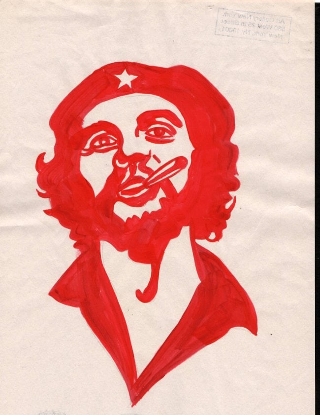 Andy Warhol Mixed Media on Paper (1 of 2)