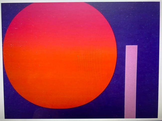 Abstract Geometric Canvas Art Print (1 of 3)