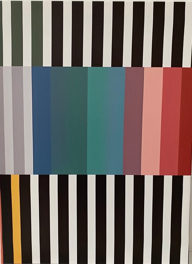 Abstract Geometric Canvas Art Print (1 of 2)