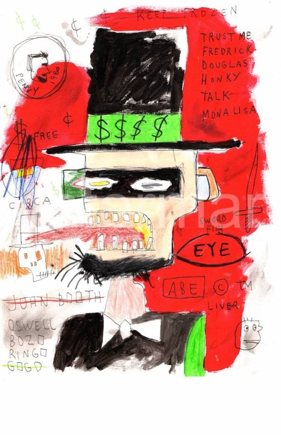 Expressionism Print on Thick Paper JMB. (1 of 1)