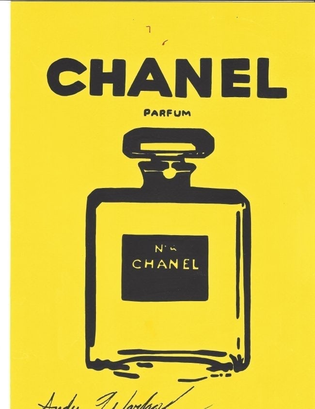 Andy Warhol Mixed Media on Paper (1 of 1)