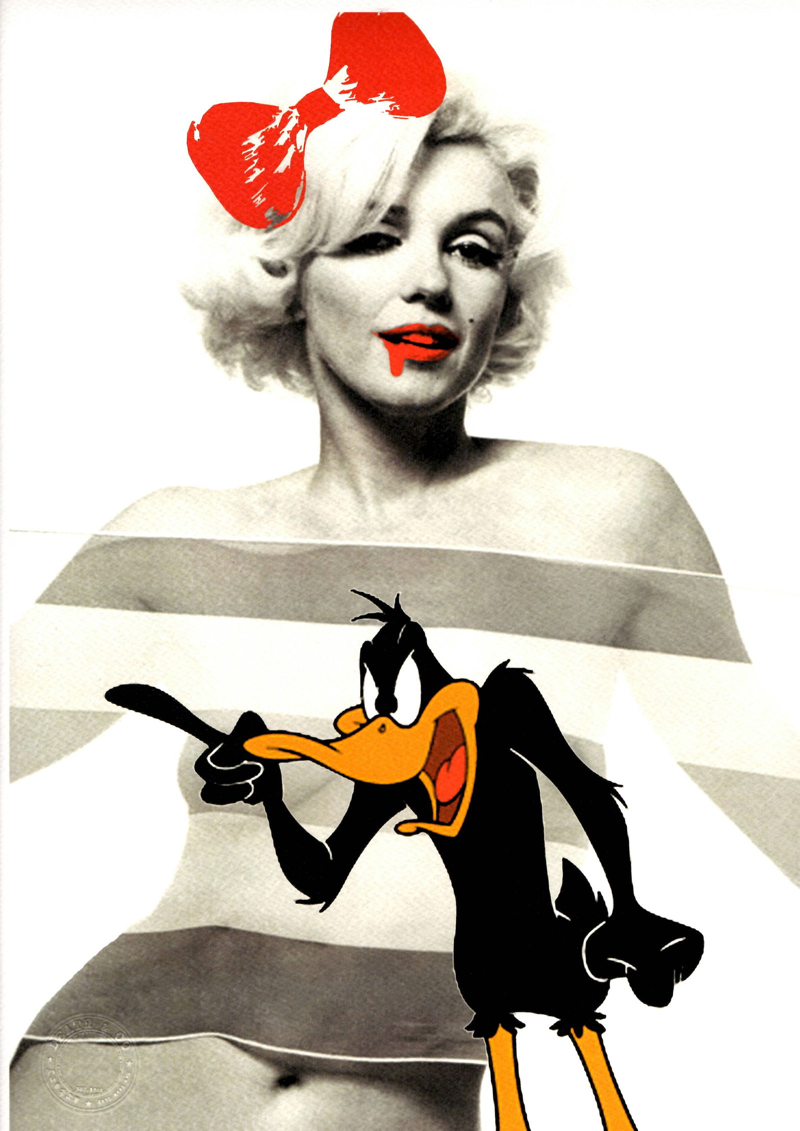 LARGE Signed Graffiti Pop Art Print Death NYC (1 of 1)