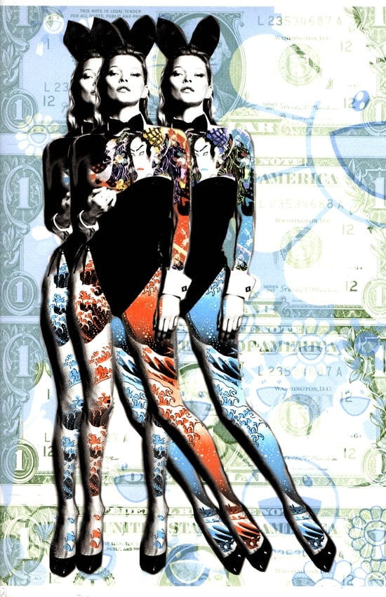 LARGE Signed Graffiti Pop Art Print Death NYC (1 of 1)