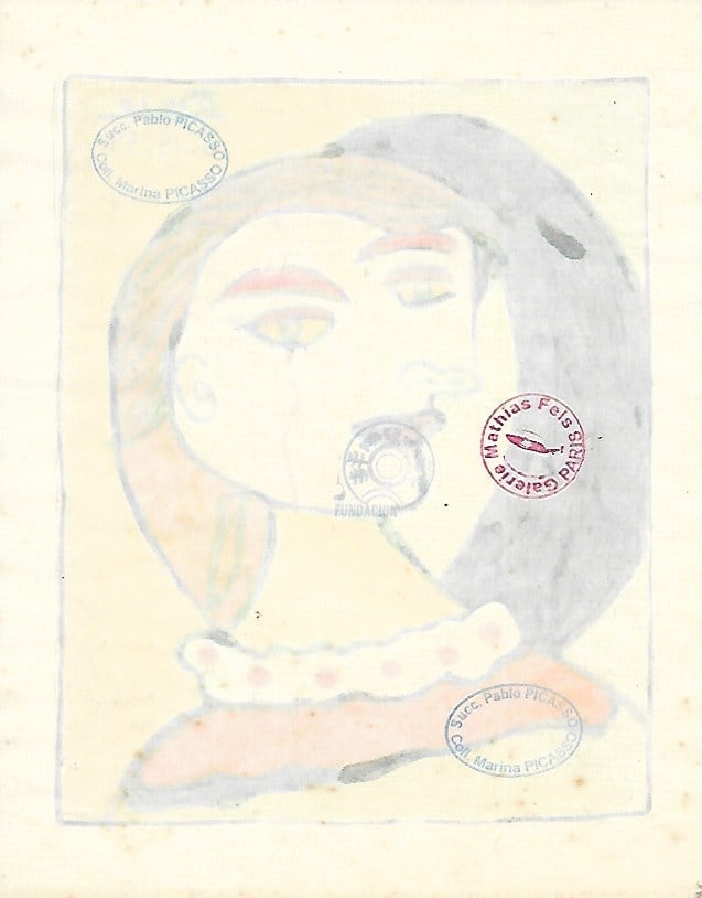 Pablo Picasso Mixed Media on Paper - 2