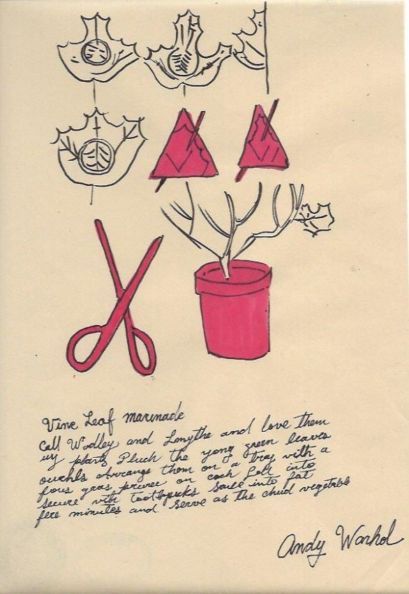 Andy Warhol Mixed Media on Paper (1 of 2)