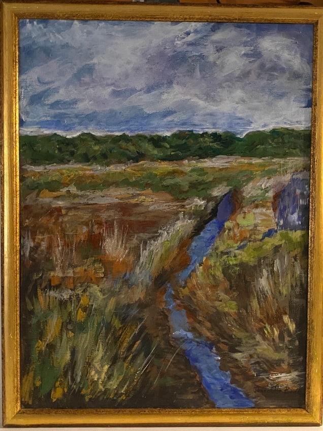 Landscaping Painting on Canvas Framed (1 of 4)