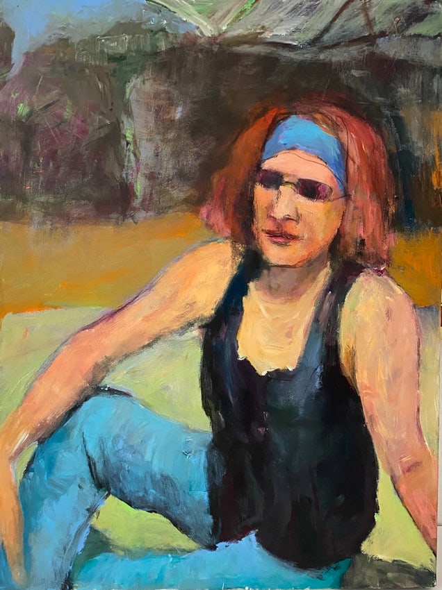 Original Painting on Canvas Hand paint Artist Cree Scudder: Original Painting on Canvas Hand paint. Cree Scudder a bicoastal artist with works in both San Diego and Lake Placid NY.Stretch Ready to hang. No Frame. NY Private Collection. Approximate Artwork Size