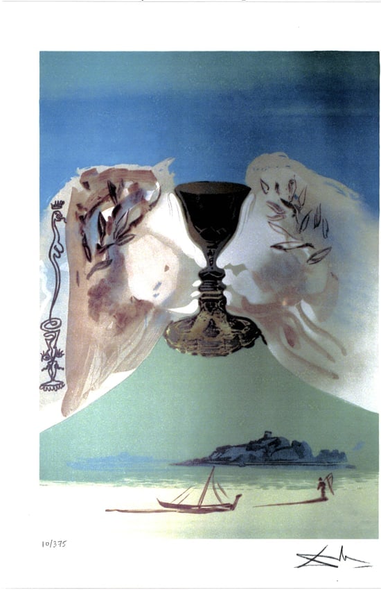 Salvador Dali limited edition lithograph (1 of 2)