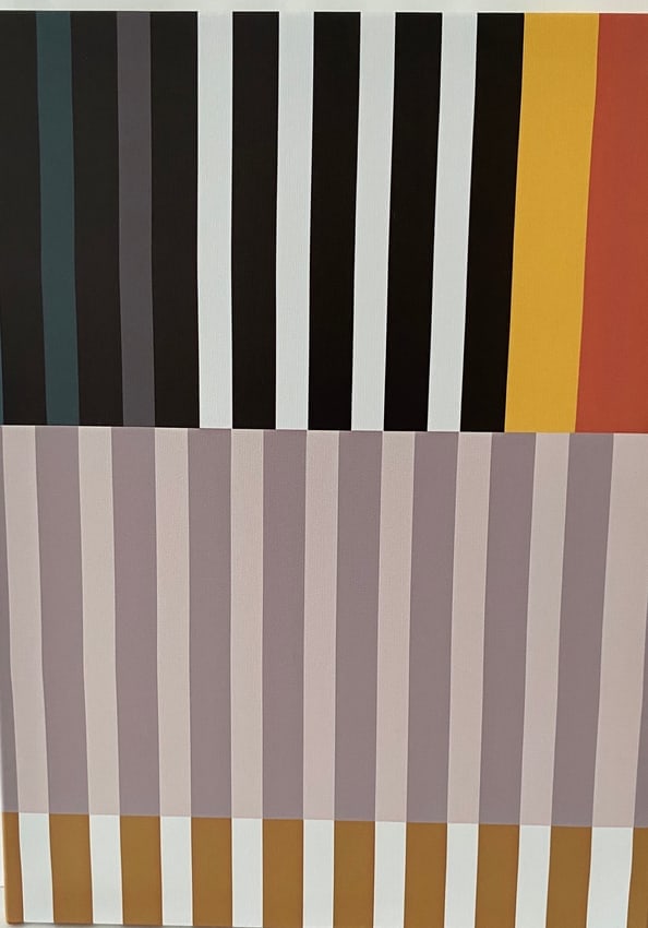 Abstract Geometric Canvas Art Print (1 of 2)