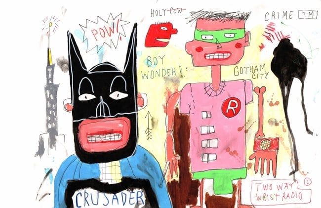 Jean Basquiat Expressionism Print on Thick Paper: Jean Basquiat Expressionism Print on Thick Paper. Paper Size: 12 1/2 x 17 1/2 Inches. Extra Thick 300 gsm Fine art Paper. Embossed Stamp. Excellent Condition. See photos.