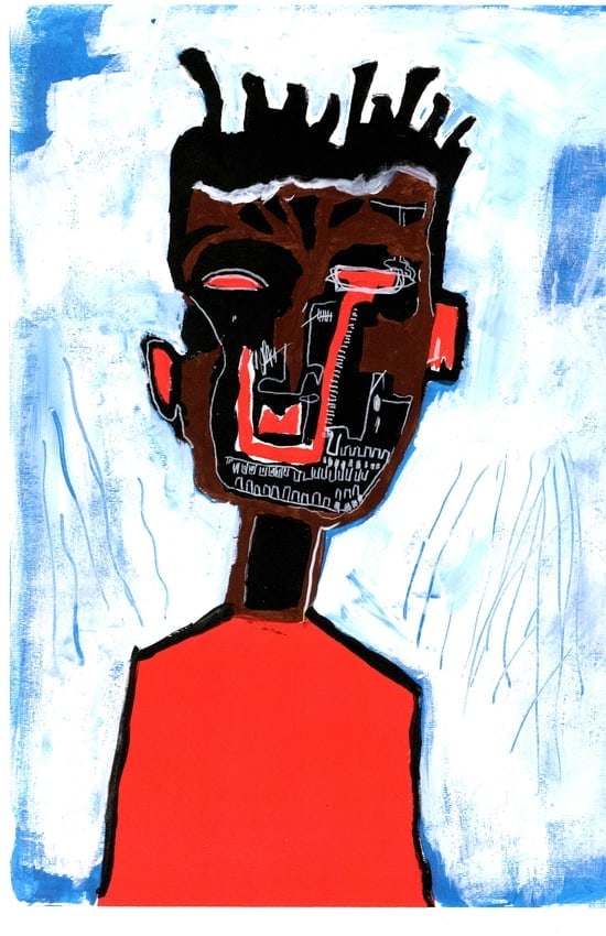 Jean Basquiat Expressionism Print on Thick Paper: Jean Basquiat Expressionism Print on Thick Paper. Paper Size: 12 1/2 x 17 1/2 Inches. Extra Thick 300 gsm Fine art Paper. Embossed Stamp. Excellent Condition. See photos.