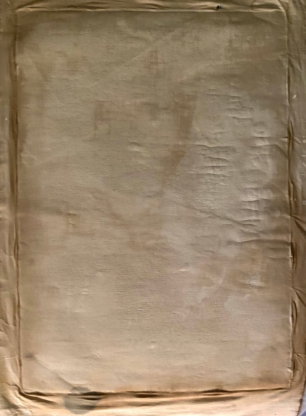 Blum Old 20th Century Modern Art Painting on Canvas - 3