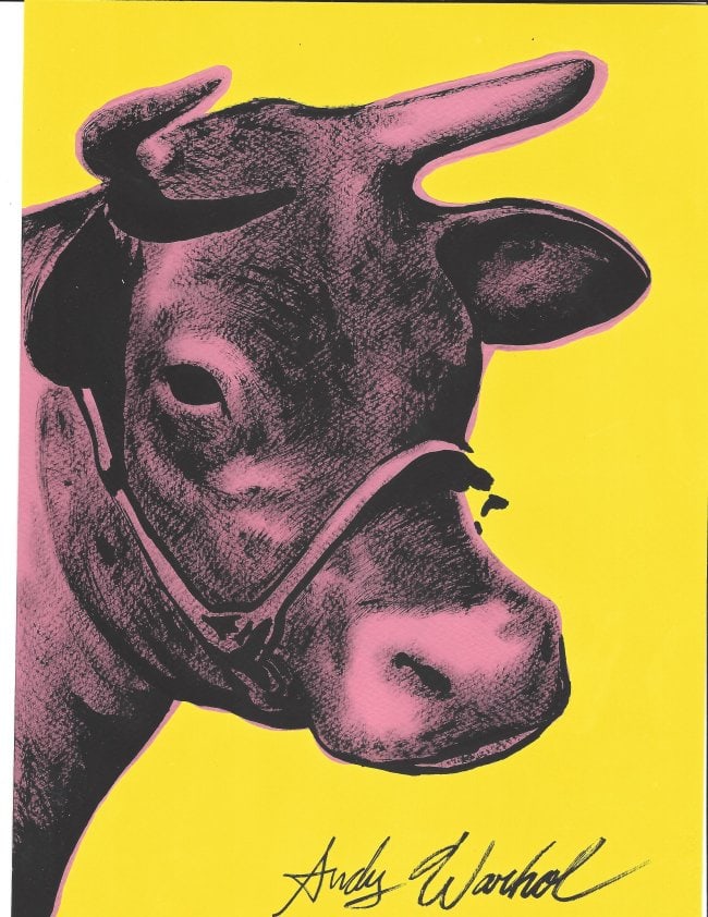 Andy Warhol Mixed Media on Paper (1 of 2)