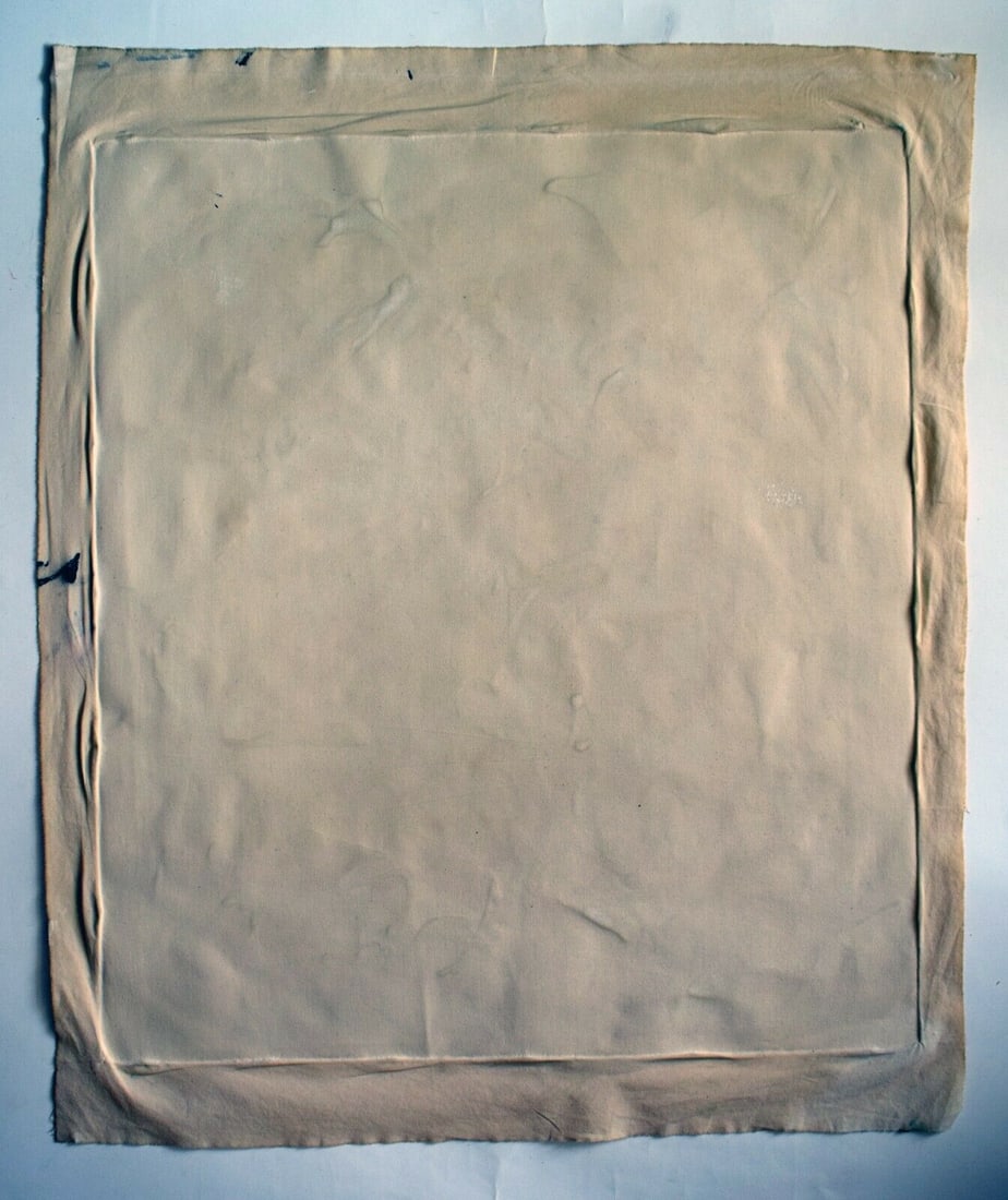 Vintage Abstract Canvas Painting Jorn, Modern Art 20th Century - 4
