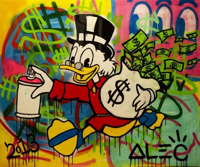 Alec Monopoly Pop Art Print: Alec Monopoly Pop Art Print size:12 x 17.Paper: Fine art 300 gsm paper embossed .WE OFFER IN-HOUSE SHIPPING VIA USPS PRIORITY MAIL