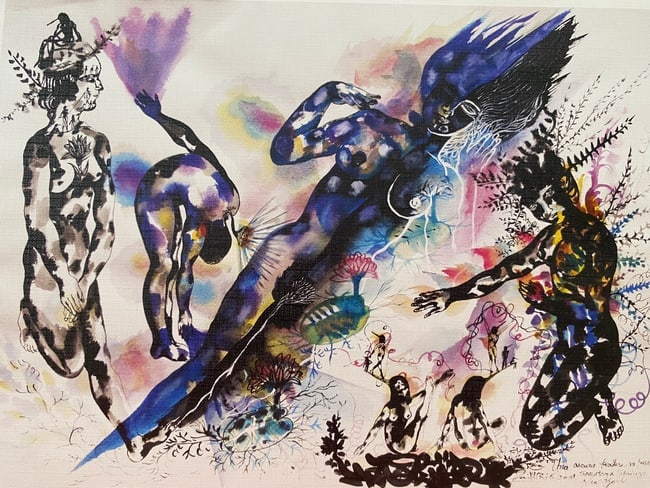 Zaida Del Rio LITHOGRAPH on Thick Paper: Zaida Del Rio LITHOGRAPH on Thick Paper - SIZE: 13.5 X 9.5inches . we ship for you.See photo