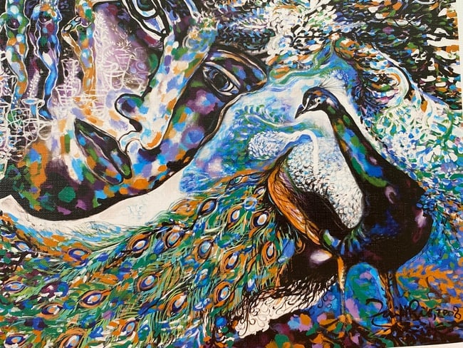 Zaida Del Rio LITHOGRAPH on Thick Paper (1 of 1)