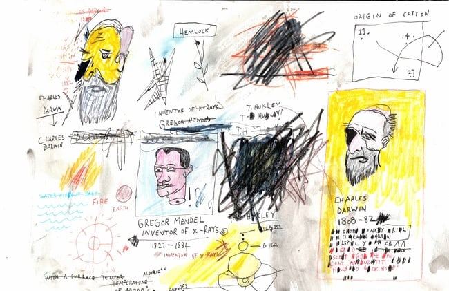Jean Basquiat Expressionism Print on Thick Paper.: Jean Basquiat Expressionism Print on Thick Paper. Paper Size: 12 1/2 x 17 1/2 Inches. Extra Thick 300 gsm Fine art Paper. Embossed Stamp. Excellent Condition. See photos.