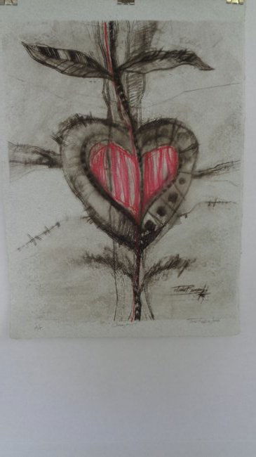 Jesus Rivera (b1956) Original Engraving-Etching (1 of 3)