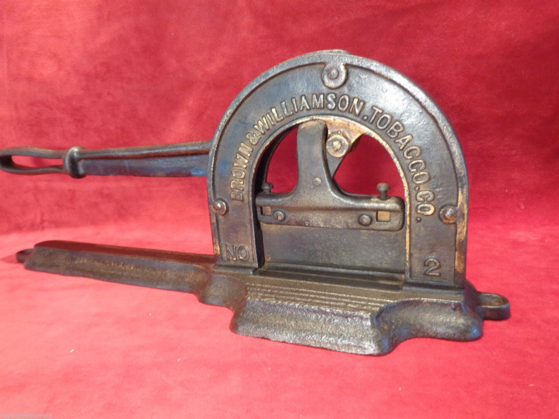 Antique Cast Iron Store Counter Top Tobacco (1 of 1)