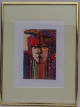 Original New York 2011 Painting Framed (1 of 1)