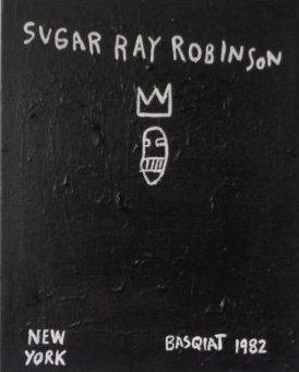 Contemporary Art-Basquiat-Painting Style-Sugar Ray Robi (1 of 6)