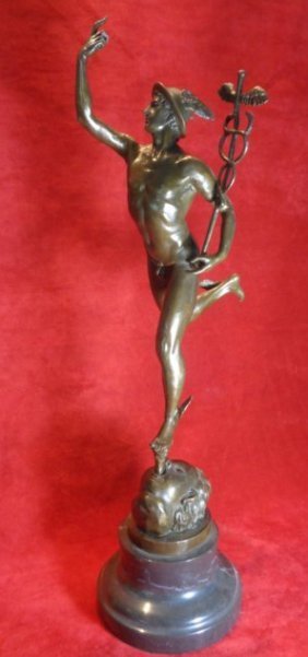 Signed Large Bronze Statue 23"H (1 of 1)