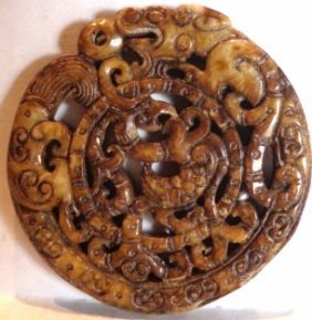 Natural Hand-Carved Chinese Hetian Jade Hand Carved (1 of 1)