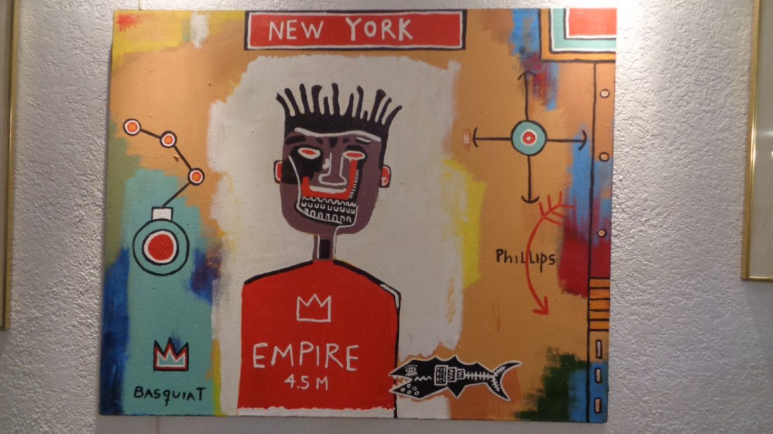 Basquiat N York Figurative Modern Contemporary Painting (1 of 2)