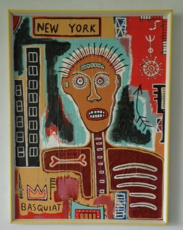 Vintage Chinese Signed Mid Century Hand Painting Red Se (1 of 6)