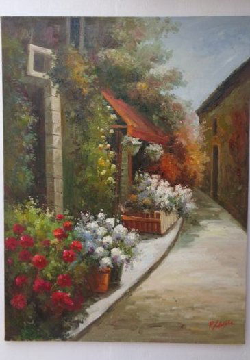 Large Hand Painted Oil Painting on Canvas 36x48 (1 of 1)