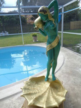 Lady Bronze Fountain (1 of 1)