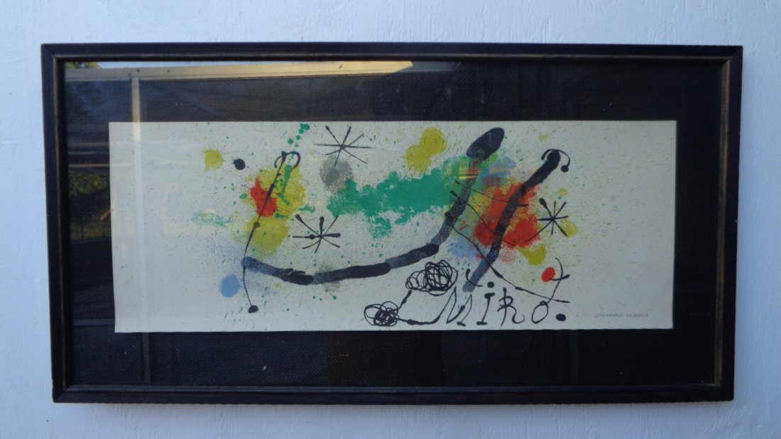 Joan Miro Original Color -Lithograpie Originale (1 of 3)
