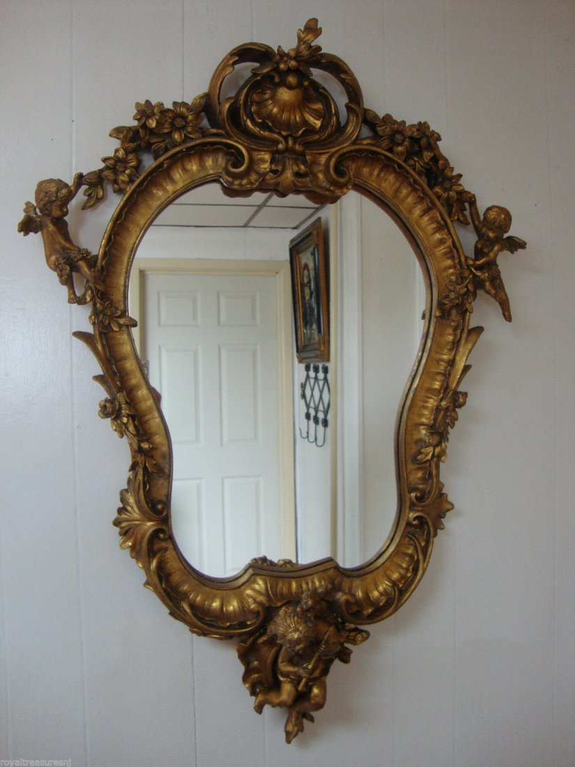 3 Angels Mirror Gold Leaf Finish (1 of 1)