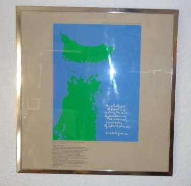 Anatole France - Hand signed By corita Kent Lithograph (1 of 3)