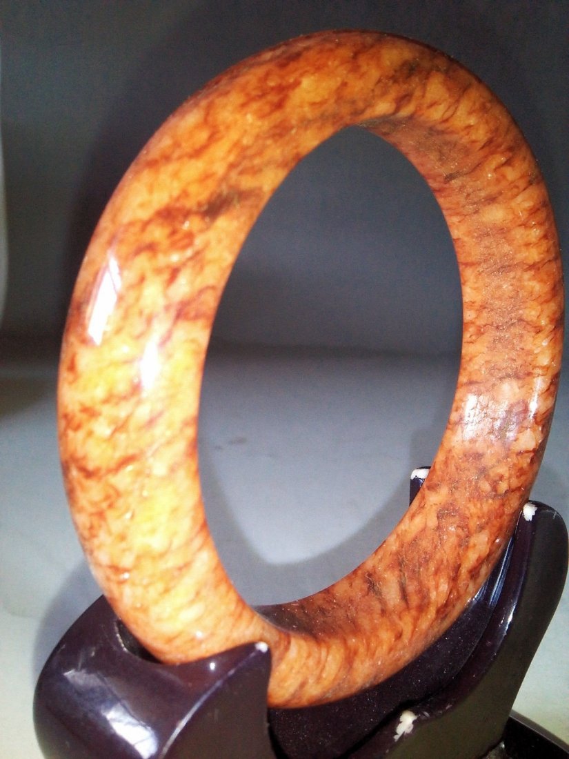 Rare Bangle Chinese Hand-carved jades bracelets (1 of 1)