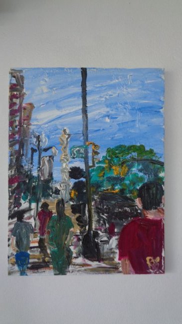 Robert Sundholm(1941 Ame-NY)Impressionism New York (1 of 3)