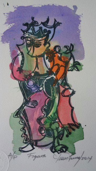 Cundo Bermudez (September 1914 October 2008) Original (1 of 3)