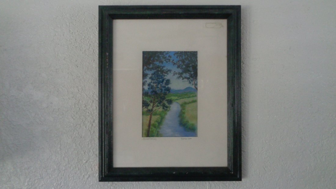 Original Water Color Painting Signed "Stephanie " (1 of 3)