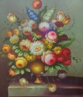 Large Hand Painted Oil Painting 36x48 (1 of 2)